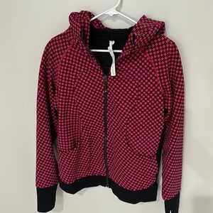 LuluLemon scuba jacket, pink